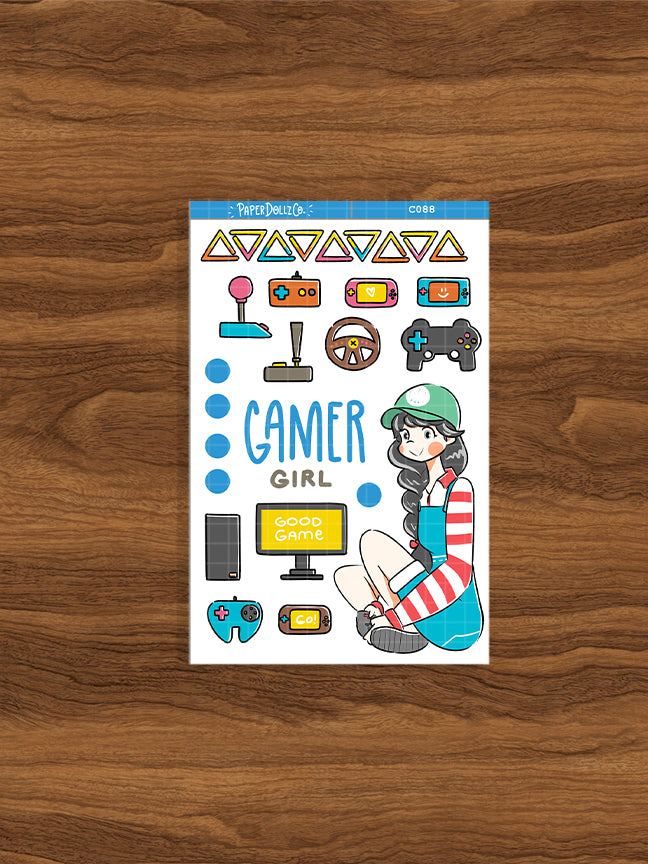 Gamer Girl | Happy Together | Collection Stickers | C088