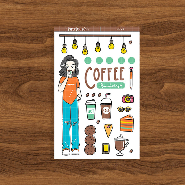 Coffee Buddy | Happy Together | Collection Stickers | C091
