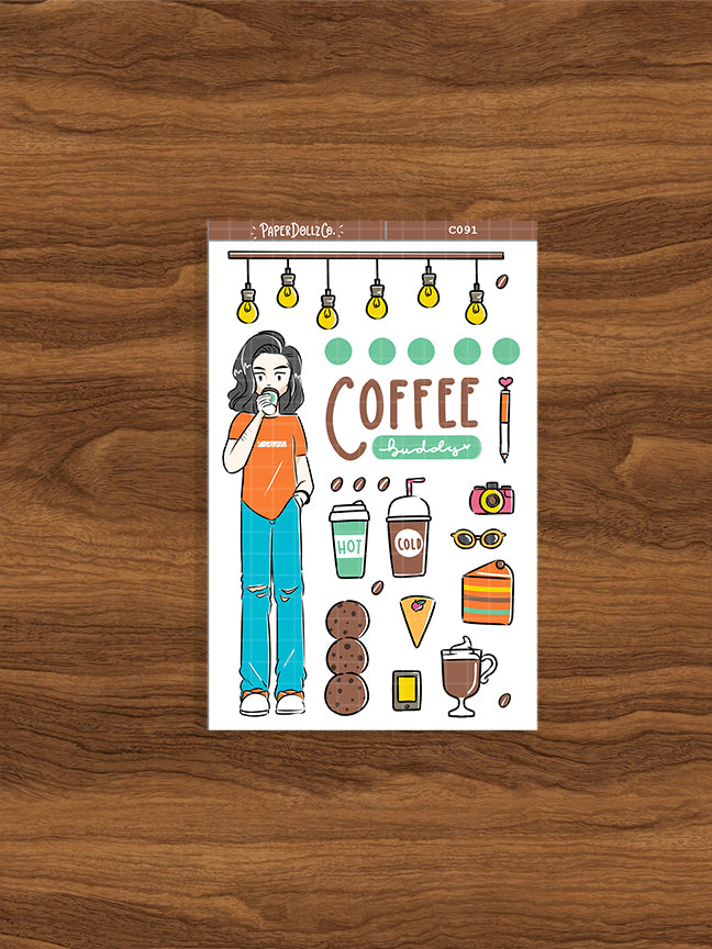Coffee Buddy | Happy Together | Collection Stickers | C091
