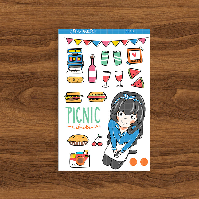 Picnic Date | Happy Together | Collection Stickers | C093