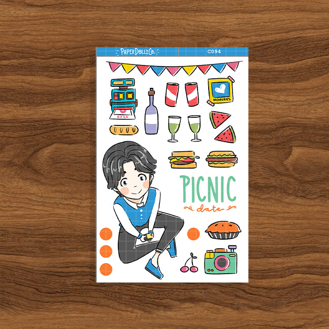 Picnic Date | Happy Together | Collection Stickers | C094