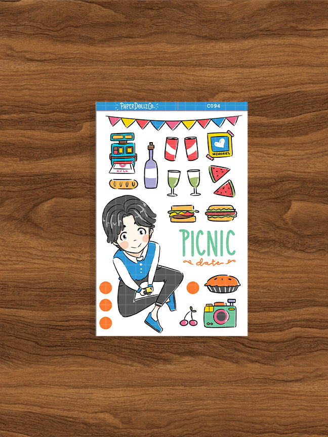 Picnic Date | Happy Together | Collection Stickers | C094