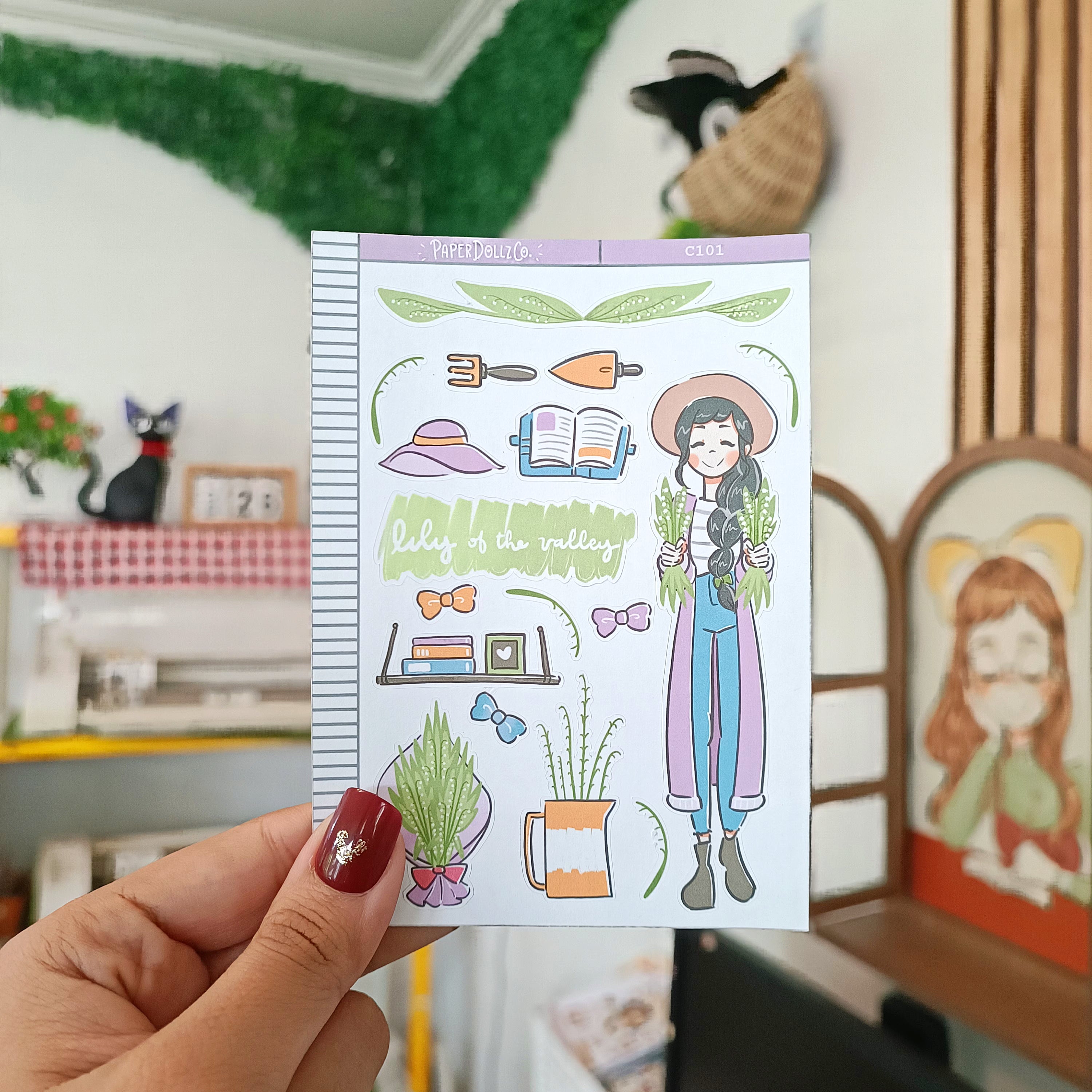 Lily of the Valley | Floriography | Collection Stickers | C101