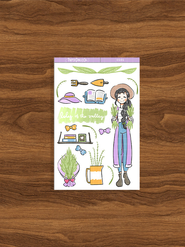 Lily of the Valley | Floriography | Collection Stickers | C101