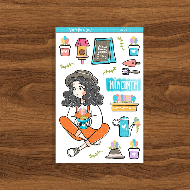 Hyacinth | Collections Sticker | C103