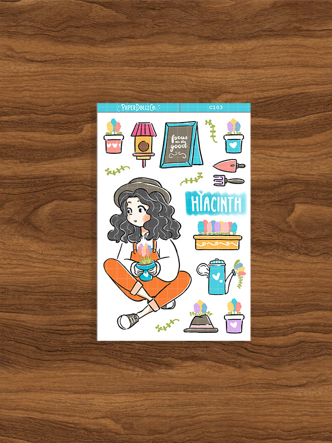 Hyacinth | Collections Sticker | C103