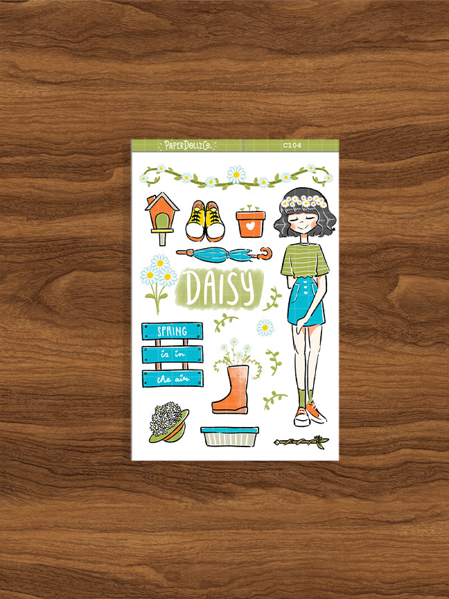 Daisy | Floriography | Collection Stickers | C104