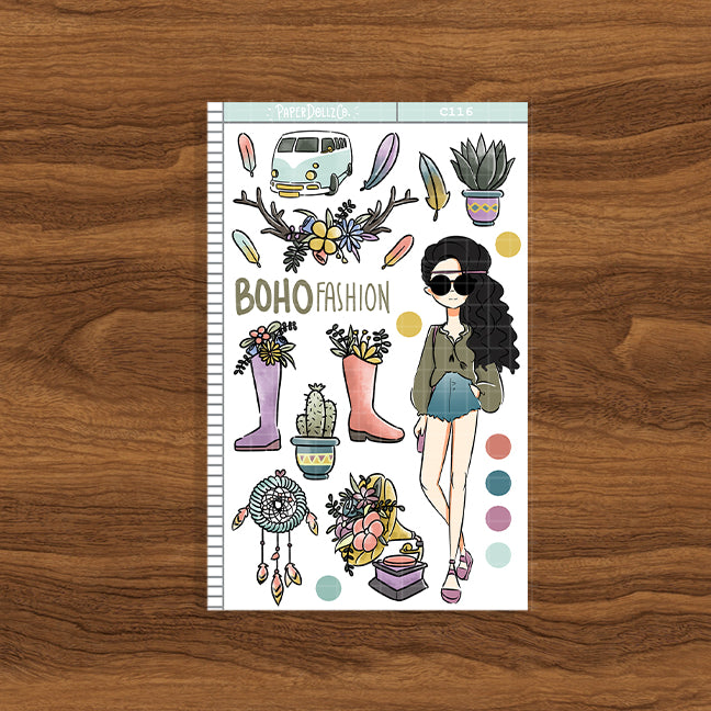Boho | Collections Sticker | C116