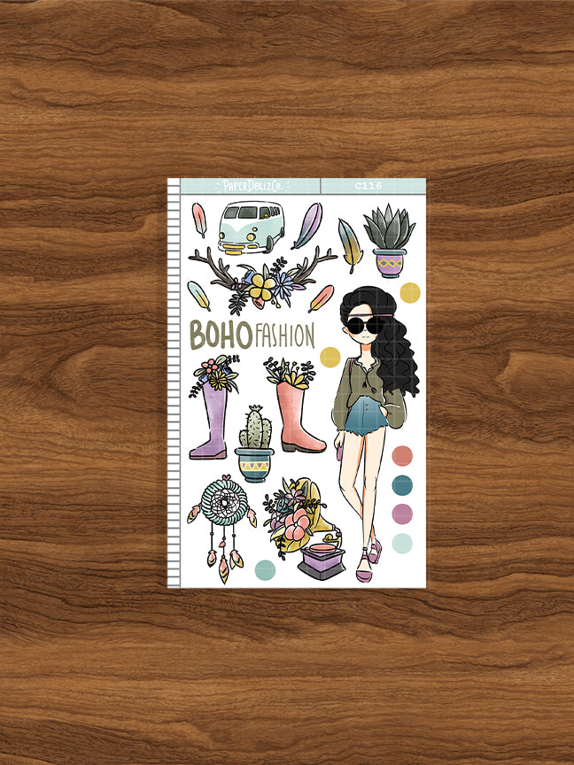 Boho | Collections Sticker | C116