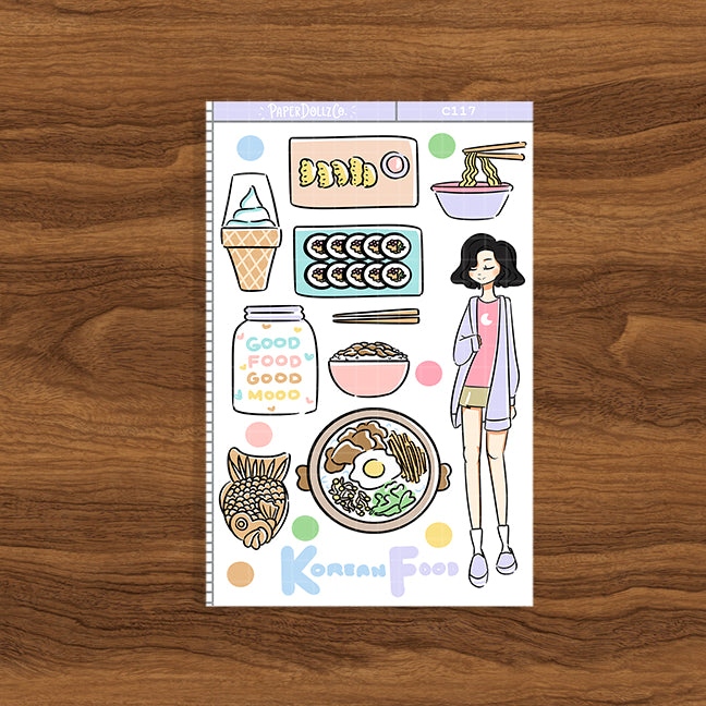 Korean Food | Collections Sticker | C117