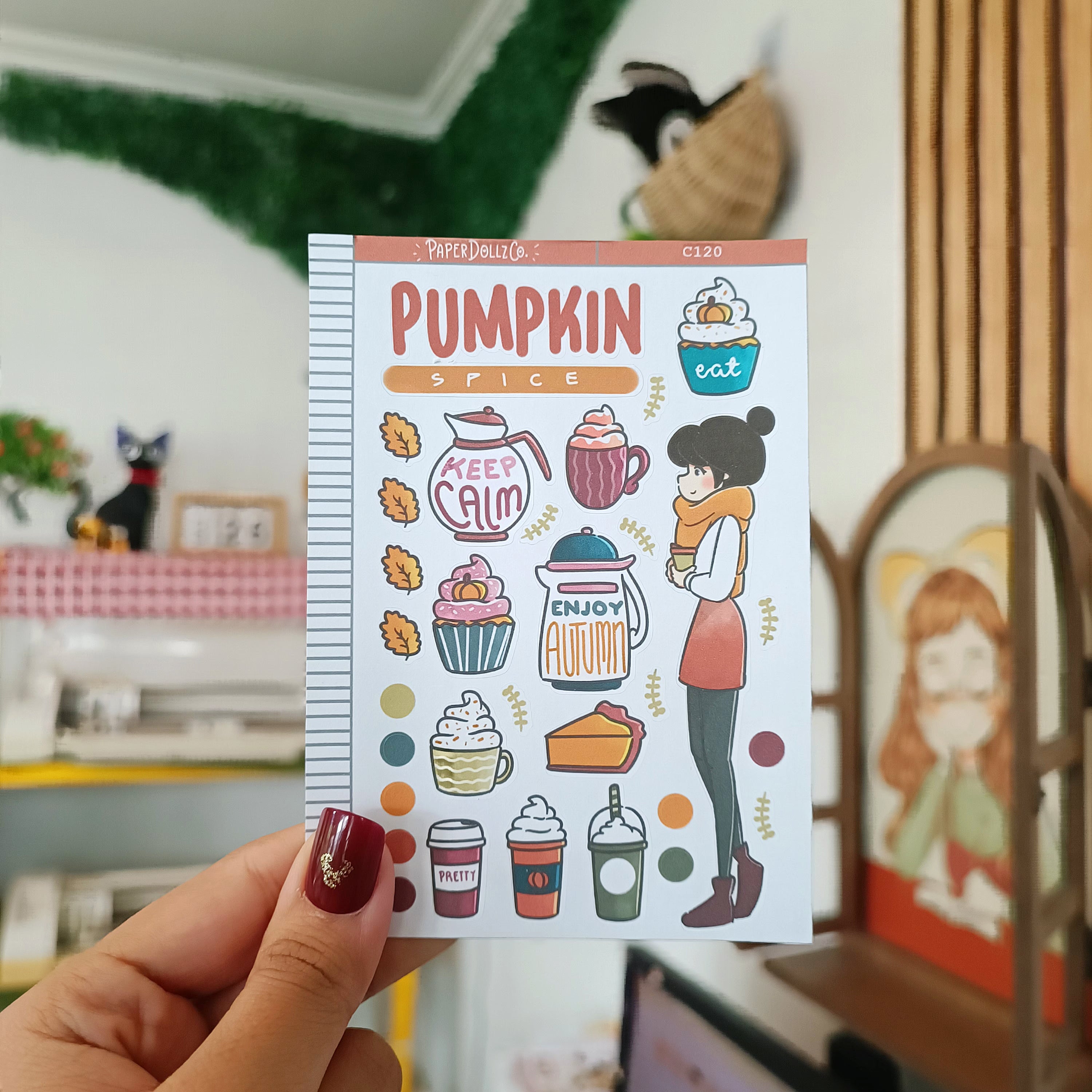 Pumpkin Spice | Collections Sticker | C120