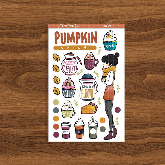 Pumpkin Spice | Collections Sticker | C120