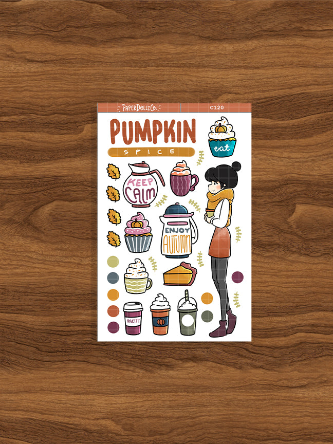 Pumpkin Spice | Collections Sticker | C120