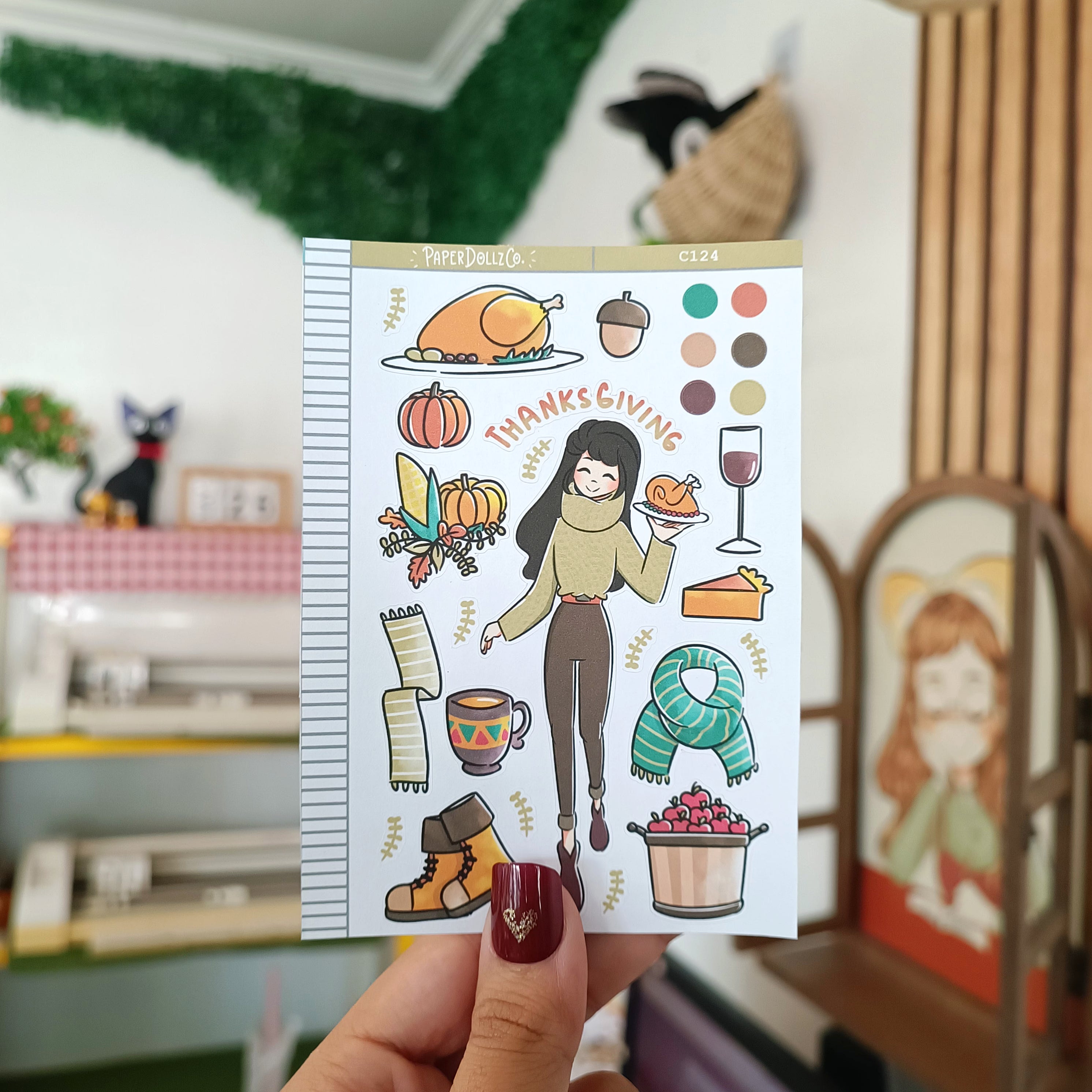 Thanksgiving | Collections Sticker | C124