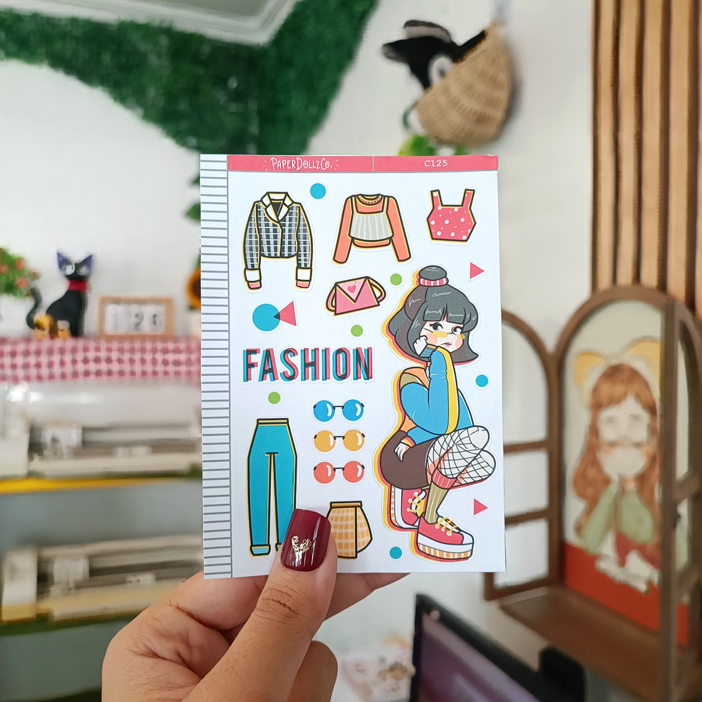 90's Fashion | Remember the 90's | Collection Stickers | C125
