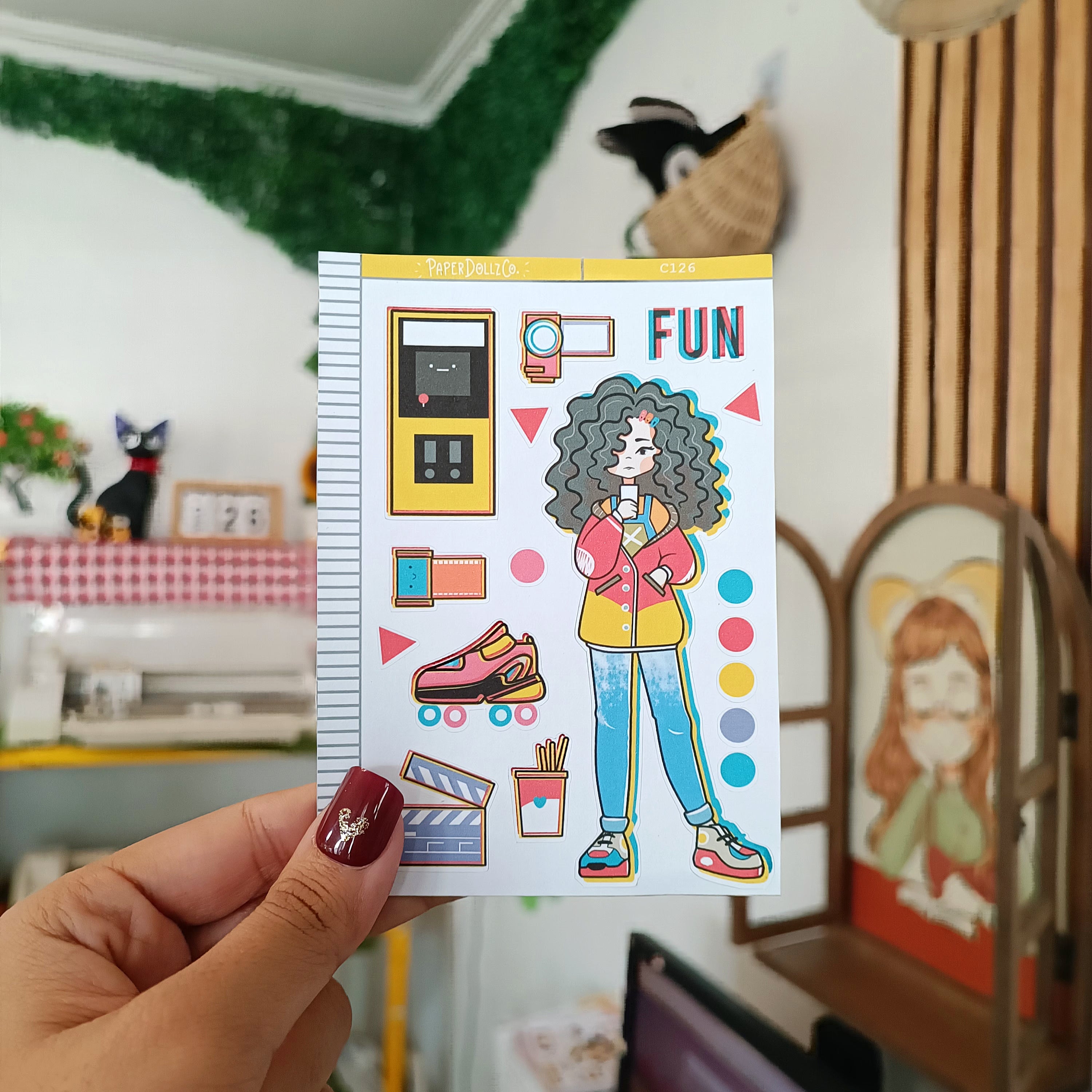 90's Fun | Remember the 90's | Collection Stickers | C126