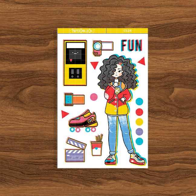 90's Fun | Remember the 90's | Collection Stickers | C126