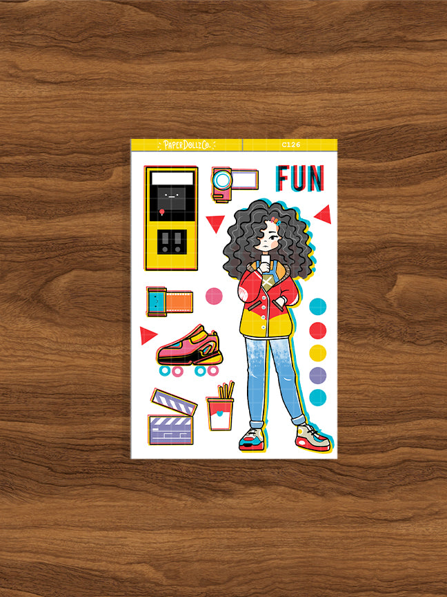 90's Fun | Remember the 90's | Collection Stickers | C126