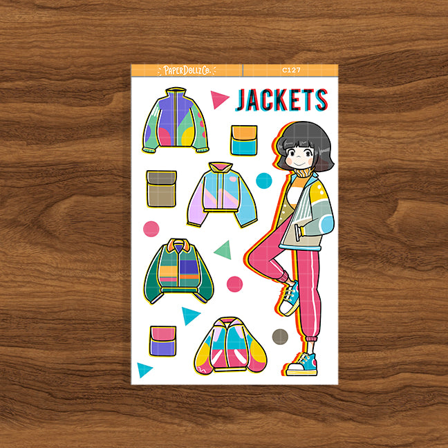 90's Jackets | Remember the 90s | Collection Stickers | C127