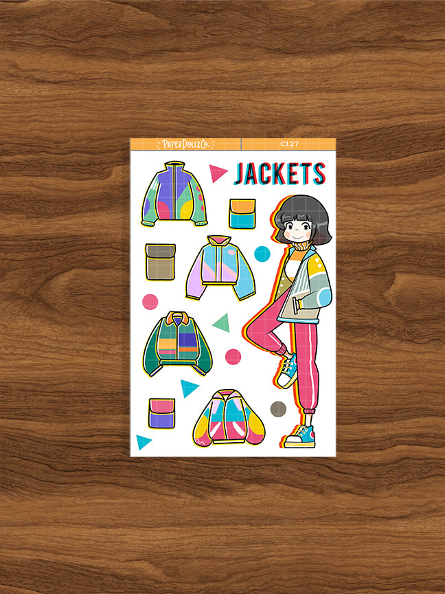 90's Jackets | Remember the 90s | Collection Stickers | C127