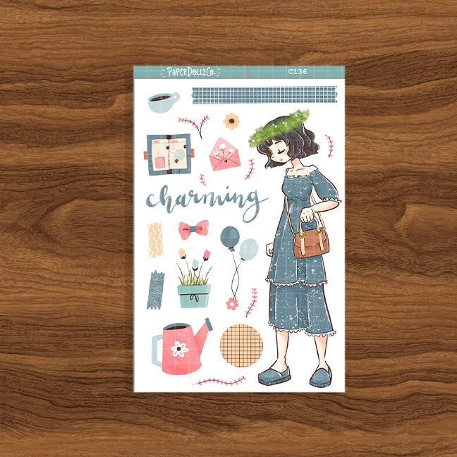 Charming | Spring | Collections Sticker | C136