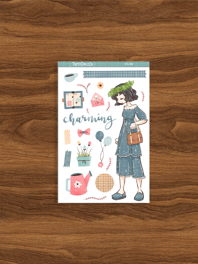 Charming | Spring | Collections Sticker | C136