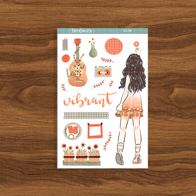 Vibrant | Spring | Collections Sticker | C138