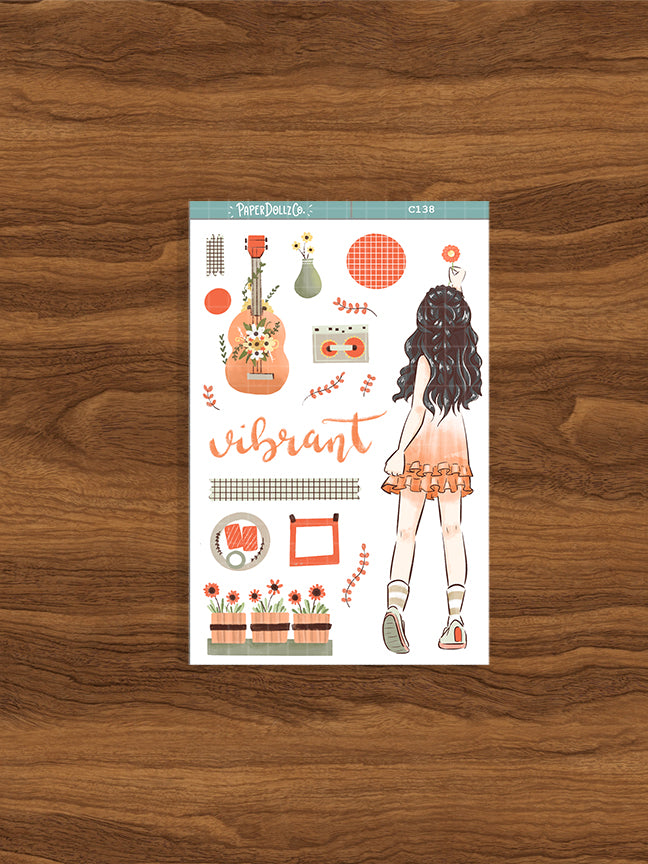 Vibrant | Spring | Collections Sticker | C138