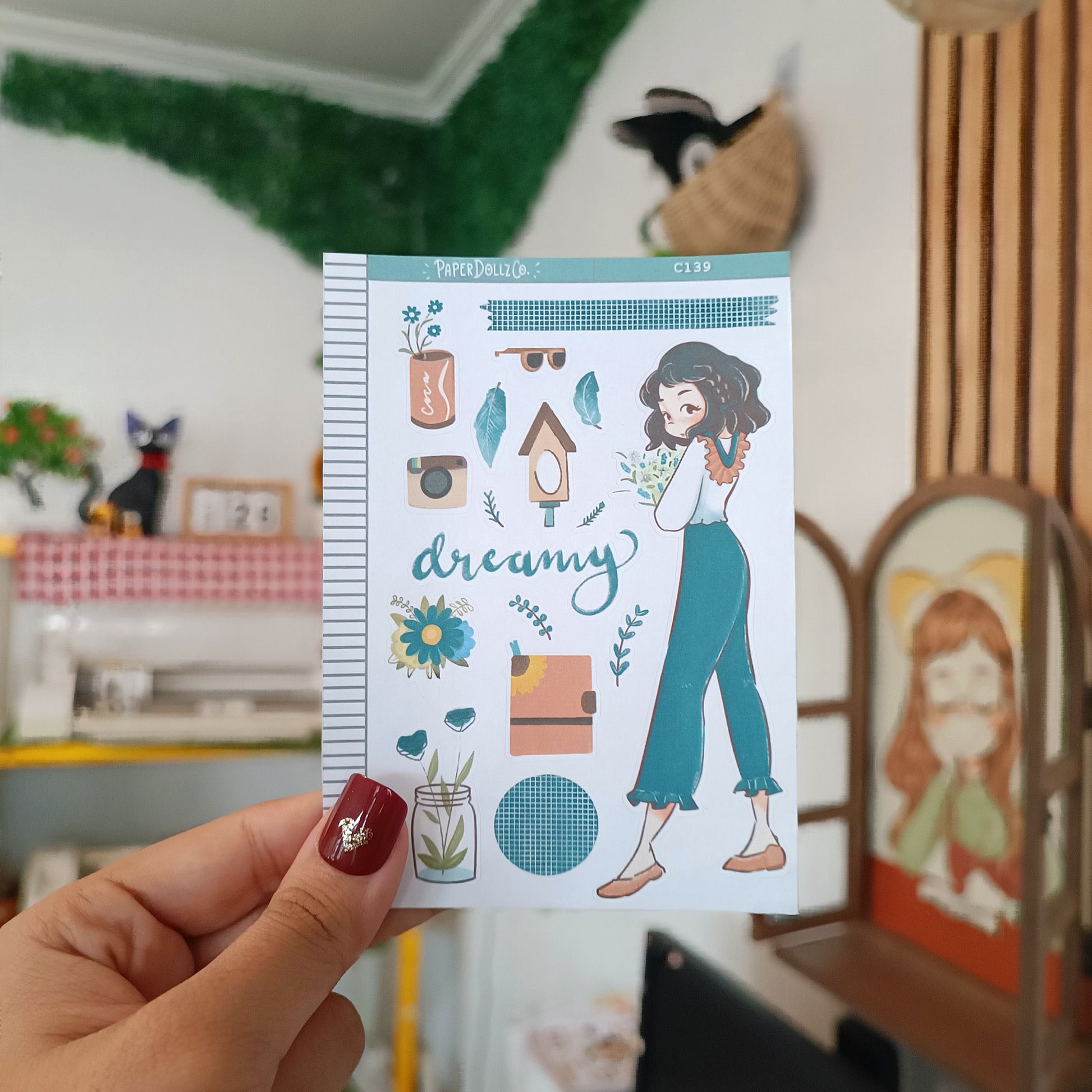 Dreamy | Spring | Collections Planner Sticker | C139