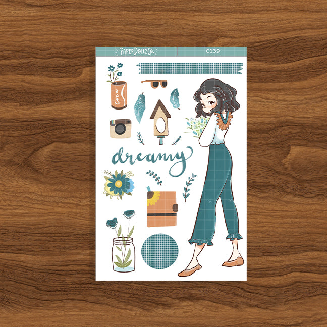 Dreamy | Spring | Collections Planner Sticker | C139