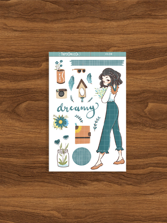 Dreamy | Spring | Collections Planner Sticker | C139