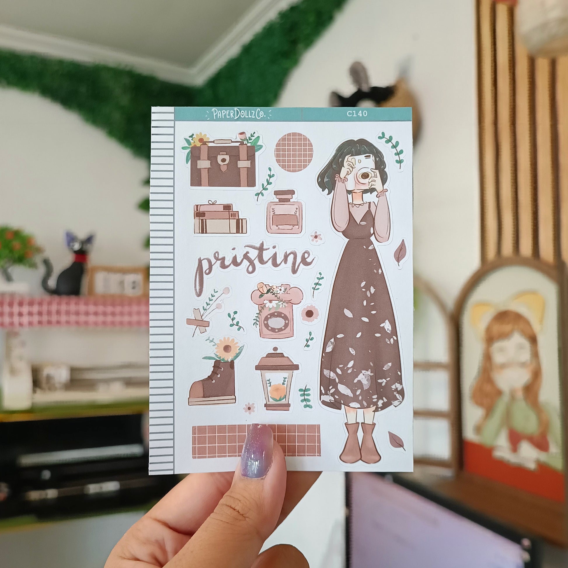 Pristine | Spring | Collections Sticker | C140