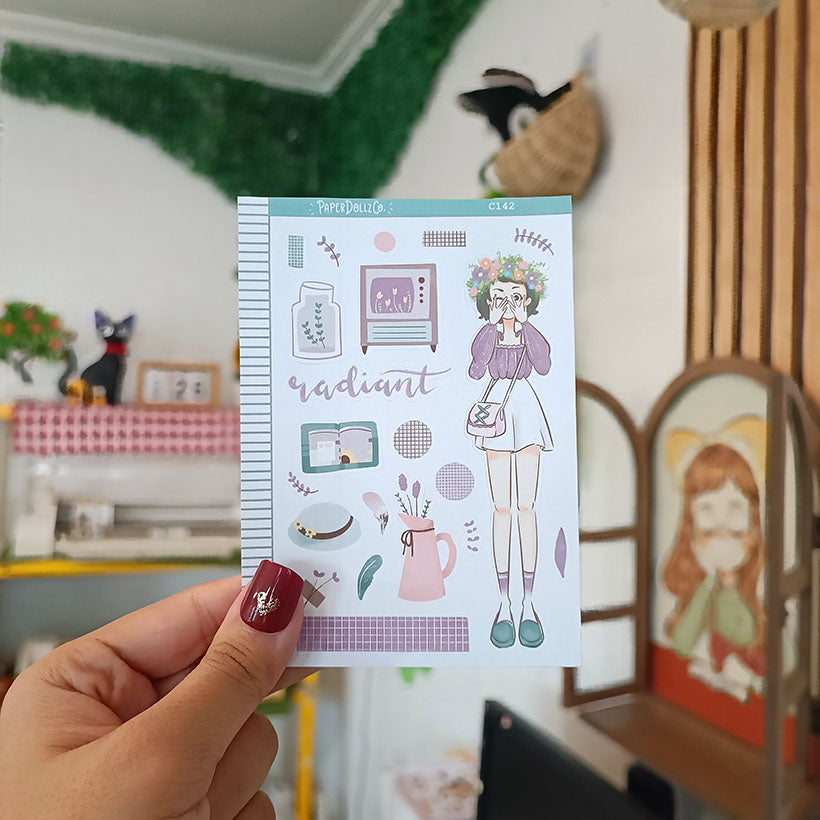 Radiant | Spring | Collections Sticker | C142