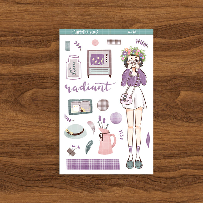 Radiant | Spring | Collections Sticker | C142