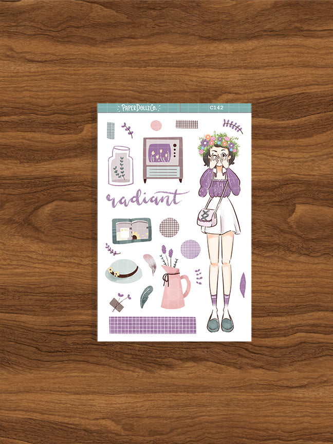 Radiant | Spring | Collections Sticker | C142