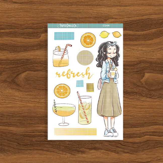 Refresh | Spring | Collections Sticker | C144