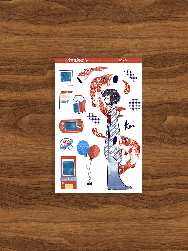 Koi | Nihon 'Nori | Collections Sticker | C145