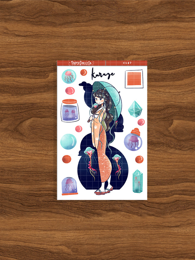 Kurage | Nihon 'Nori | Collections Sticker | C147