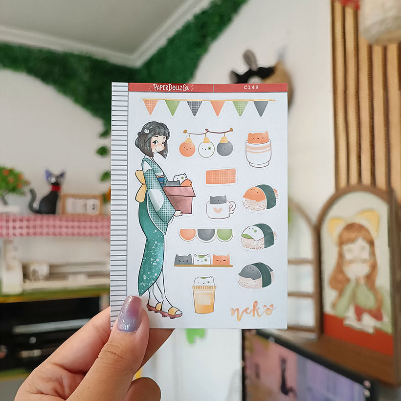 Neko | Nihon 'Nori | Collections Sticker | C149