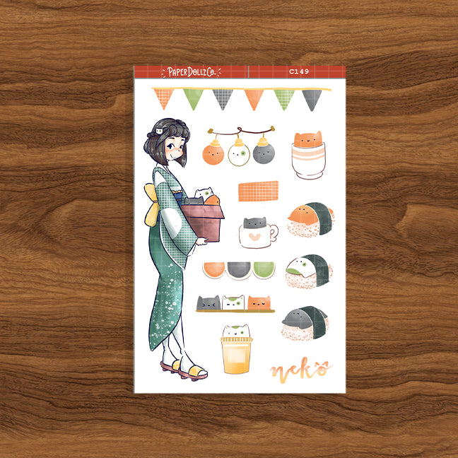 Neko | Nihon 'Nori | Collections Sticker | C149