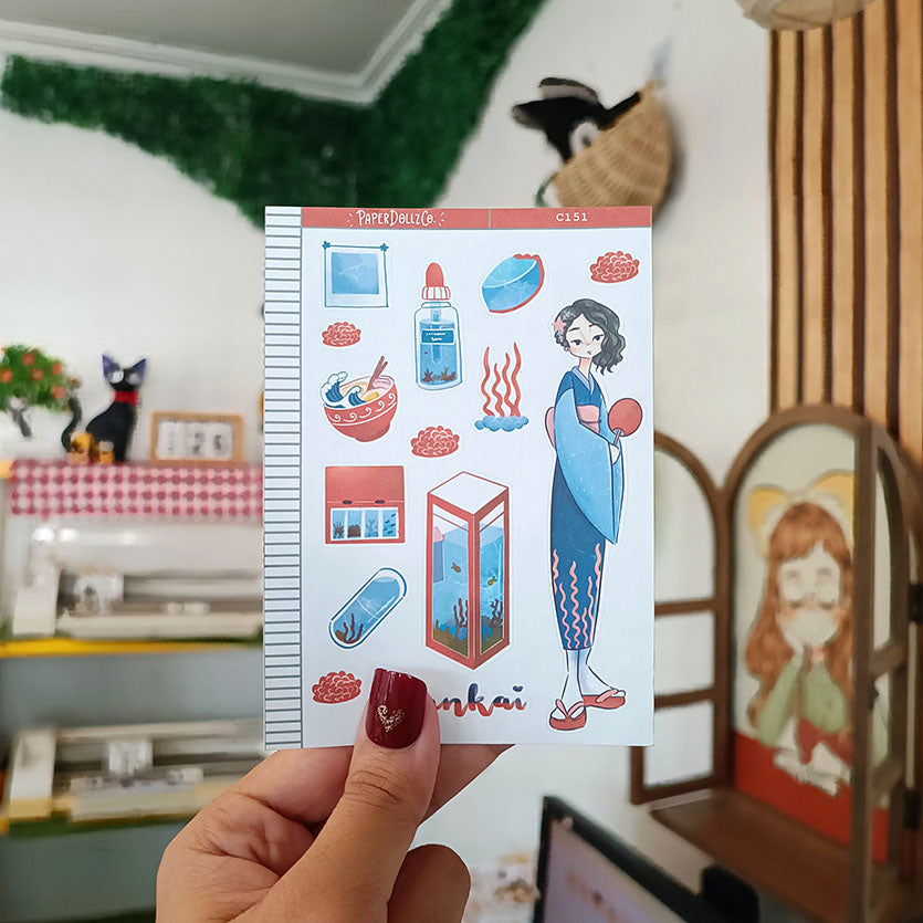 Shinkai | Tokyo Wanderer | Collections Sticker | C151