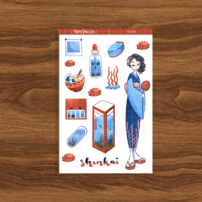 Shinkai | Tokyo Wanderer | Collections Sticker | C151