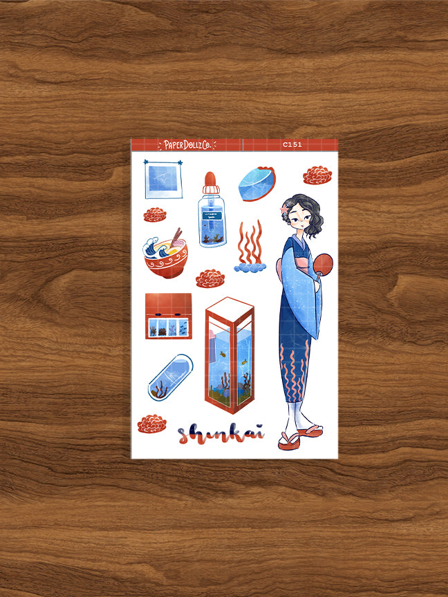 Shinkai | Tokyo Wanderer | Collections Sticker | C151