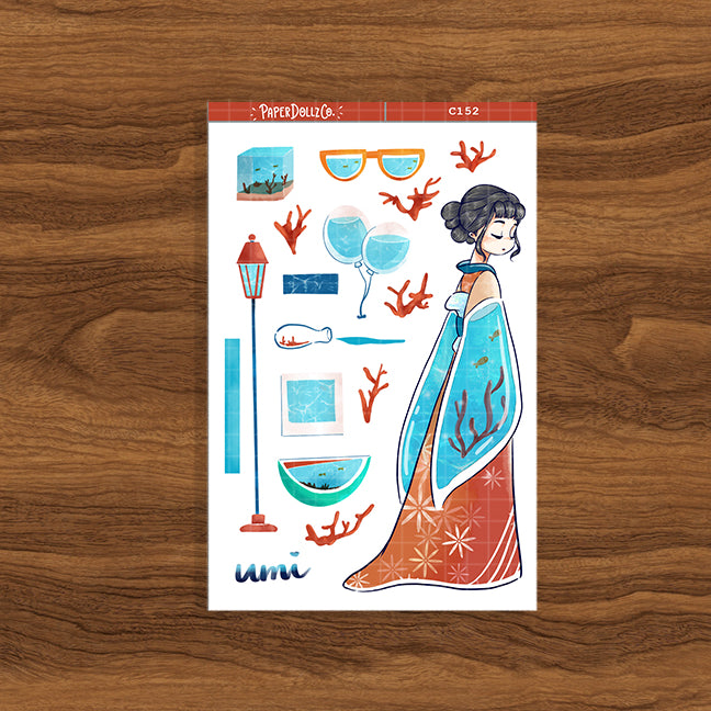 Umi | Tokyo Wanderer | Collections Sticker | C152