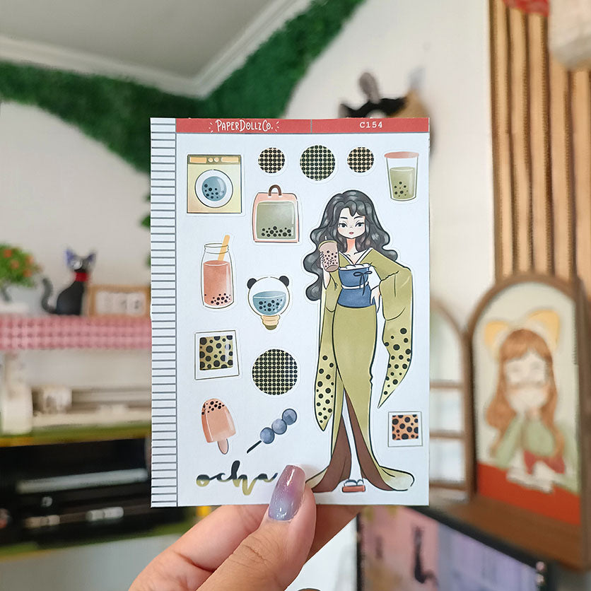 Ocha | Tokyo Wanderer | Collections Sticker | C154
