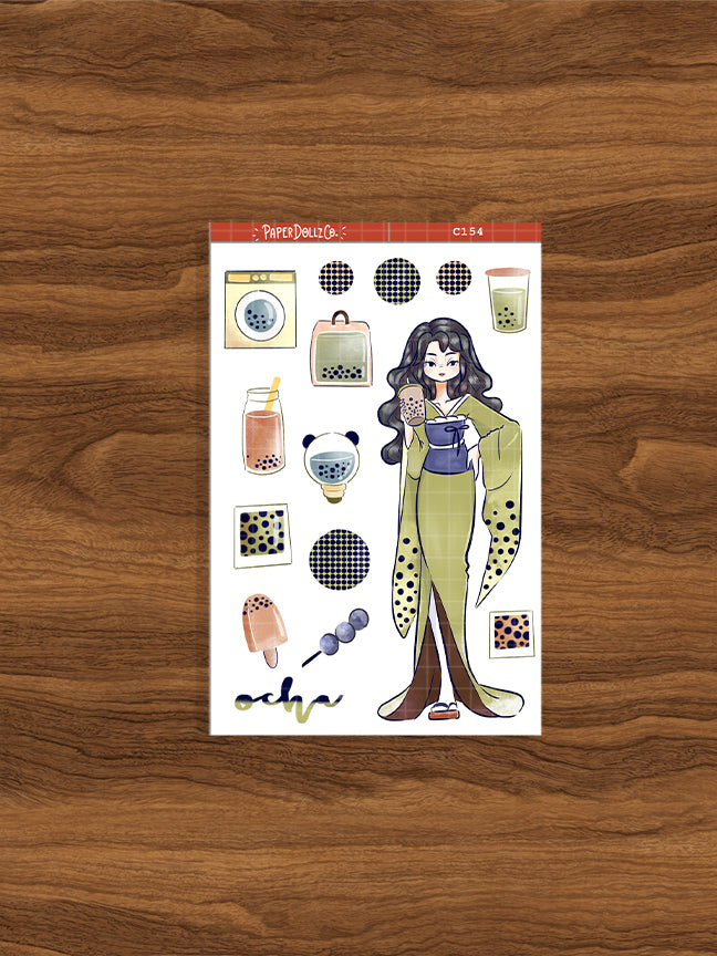 Ocha | Tokyo Wanderer | Collections Sticker | C154