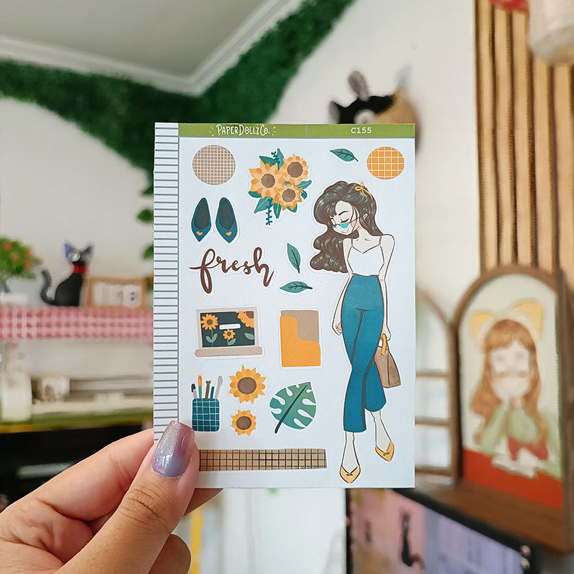 Fresh | Summer Camp| Collections Sticker | C155