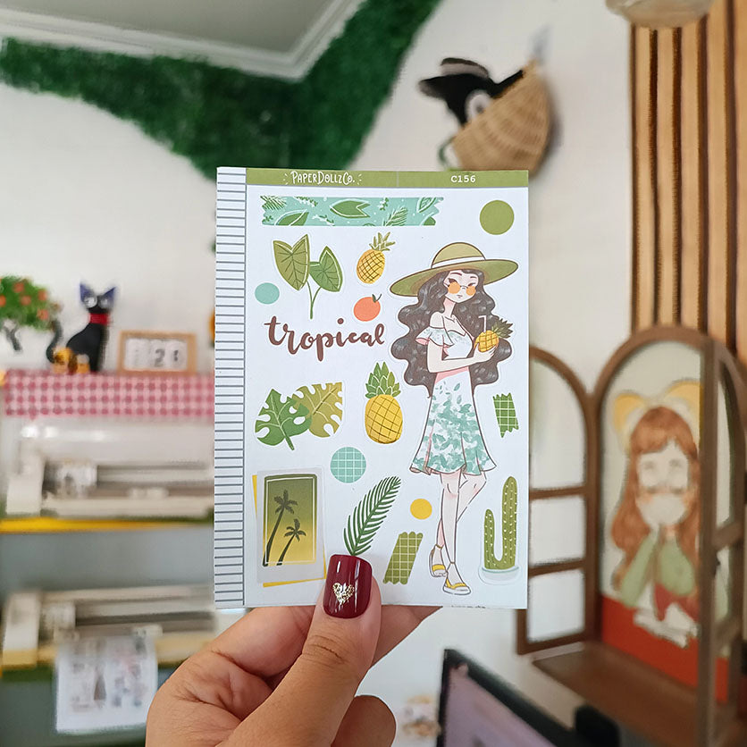 Tropical | Summer Camp | Collections Sticker | C156