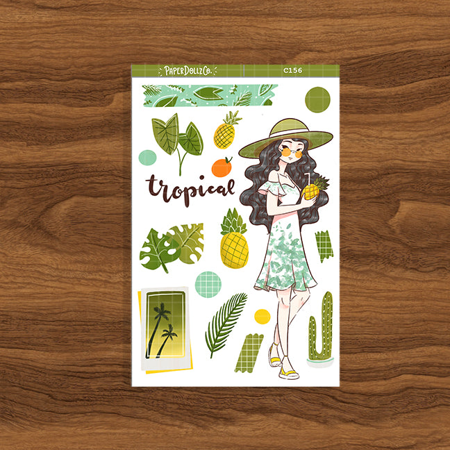 Tropical | Summer Camp | Collections Sticker | C156