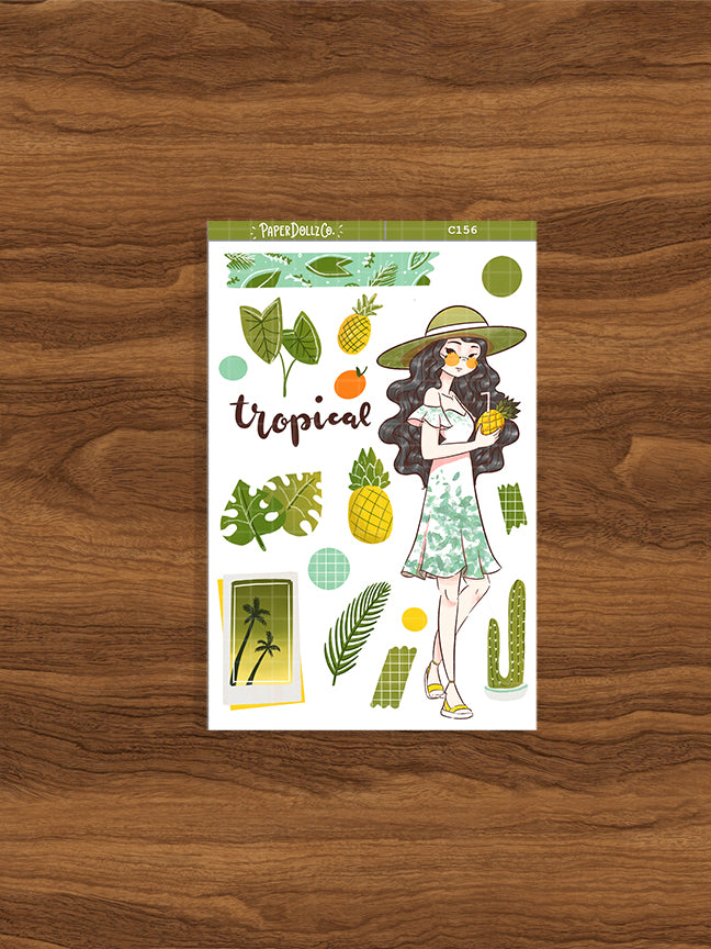 Tropical | Summer Camp | Collections Sticker | C156